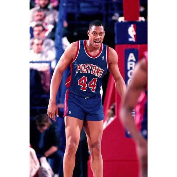 RICK MAHORN SIGNED AUTOGRAPHED Baseball PISTONS HAWKS - Picture 7 of 8